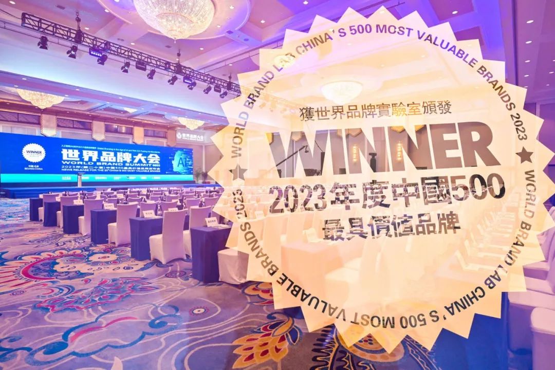 標桿引領，領馭時代！連續8年榮登中國500價值品牌背后的硬核實力！